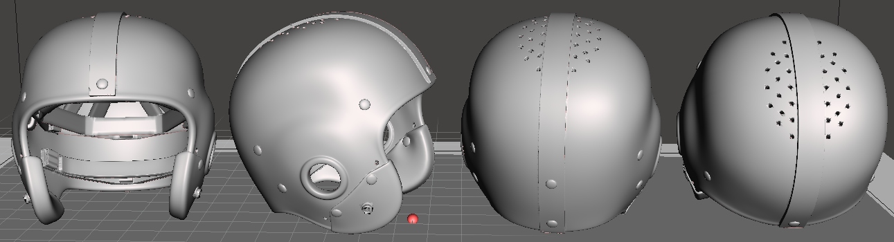 3D Printed Riddell Speedflex Pocket Pro Scale Modern Era 